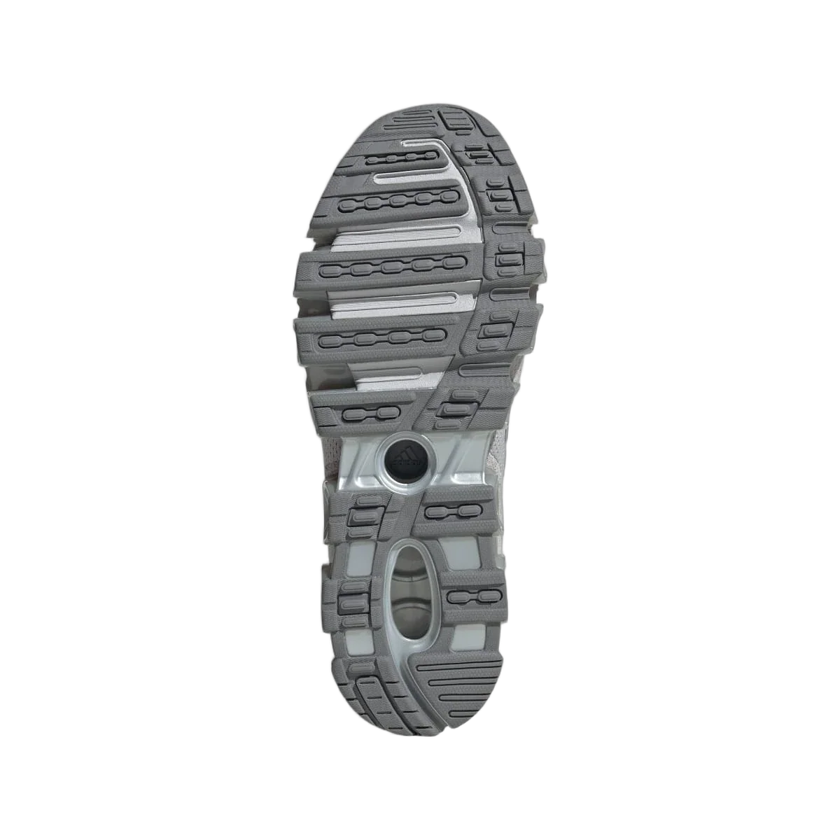Overkicks - Adidas Mega Ghostride Grey Silver Metallic (Womens) (IH4392) - par completo