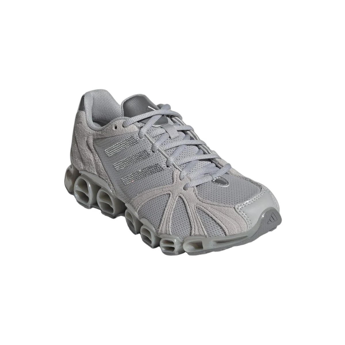Overkicks - Adidas Mega Ghostride Grey Silver Metallic (Womens) (IH4392) - detalle suela