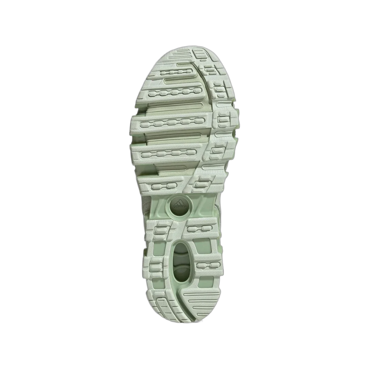 Overkicks - Adidas Mega Ghostride Linen Green (Womens) (JQ3762) - par completo