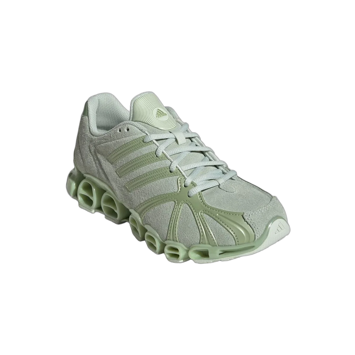 Overkicks - Adidas Mega Ghostride Linen Green (Womens) (JQ3762) - detalle suela