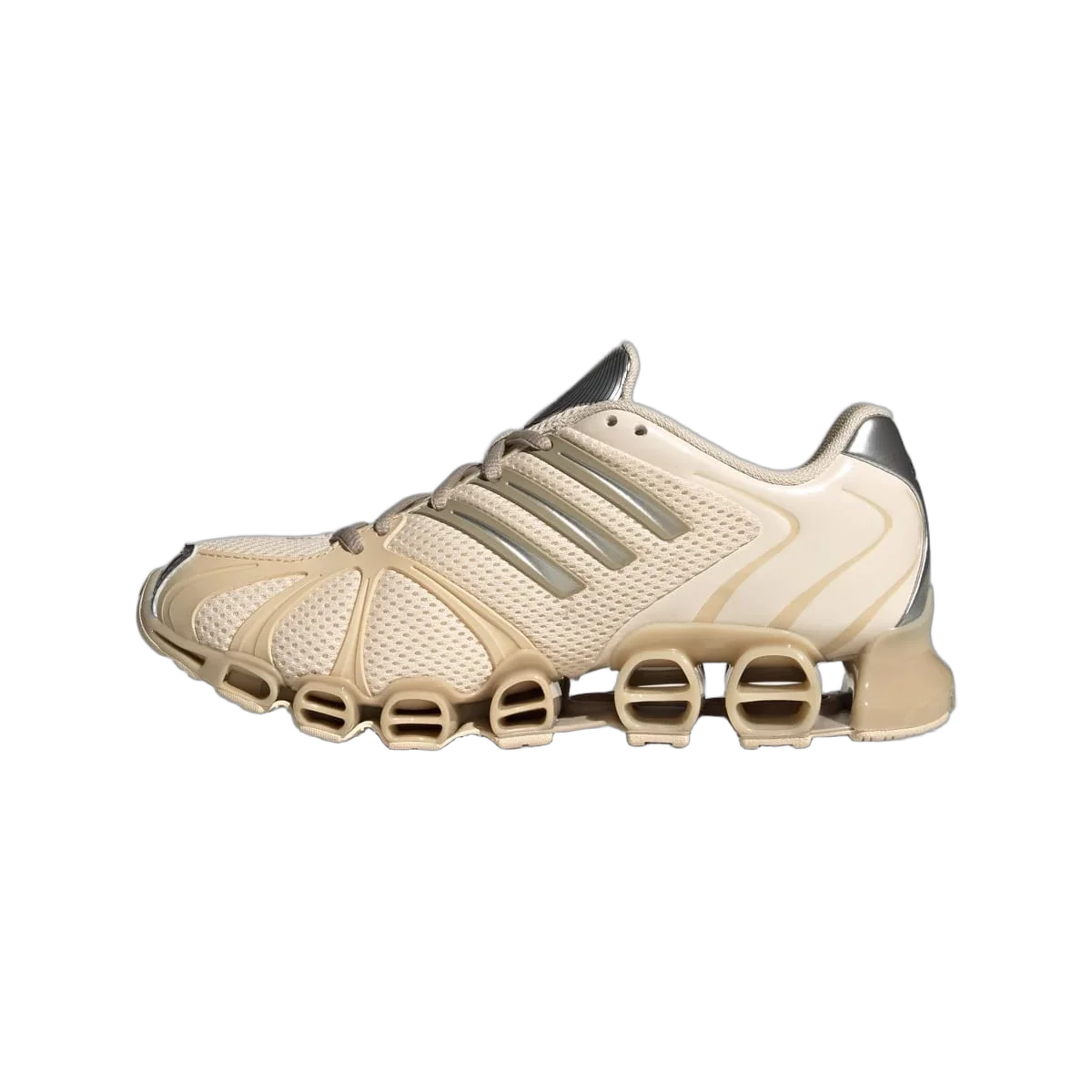 Overkicks - Adidas Mega Ghostride Wonder Beige (Womens) (KI6543) - detalle talon