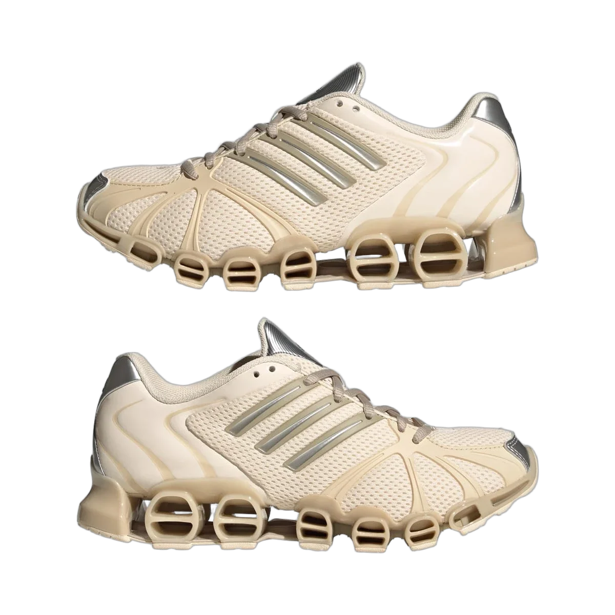 Overkicks - Adidas Mega Ghostride Wonder Beige (Womens) (KI6543) - detalle lateral interior