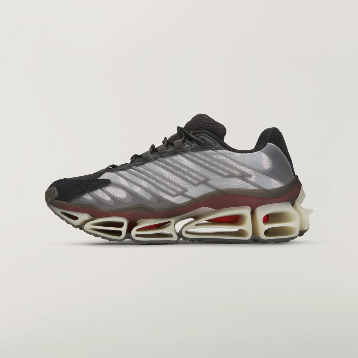 Overkicks - Adidas Megaride AG Willy Chavarria Black (KJ2048) - detalle lateral interior