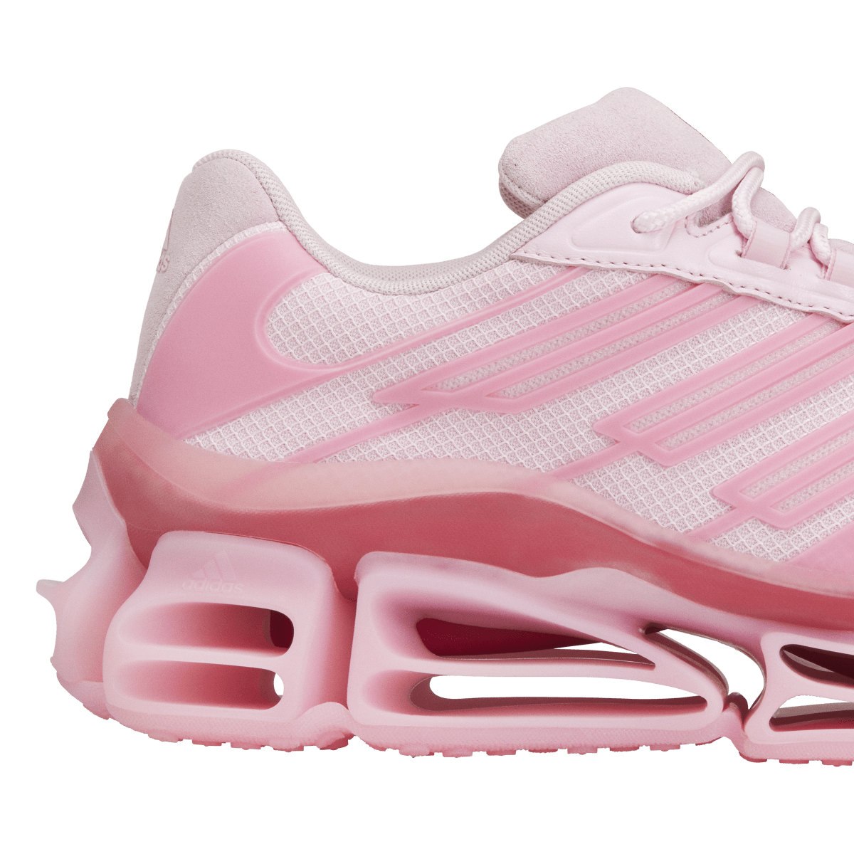 Overkicks - Adidas Megaride AG Willy Chavarria Pink (KI7006) - detalle lateral interior