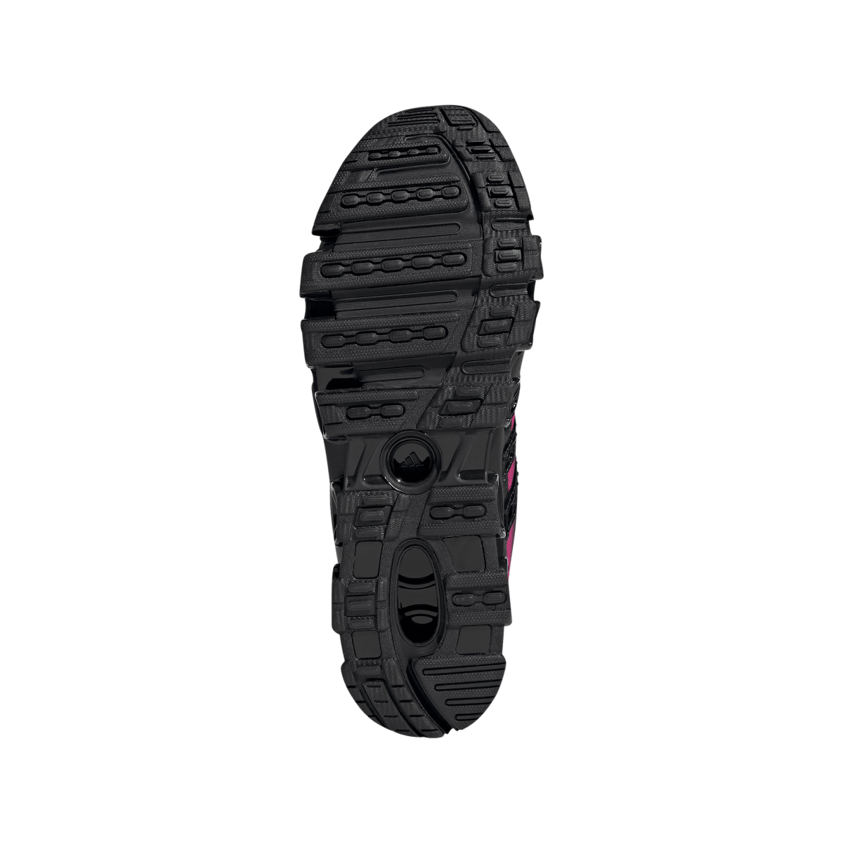 Overkicks - Adidas Megaride Black Shock Pink (JR2445) - detalle suela