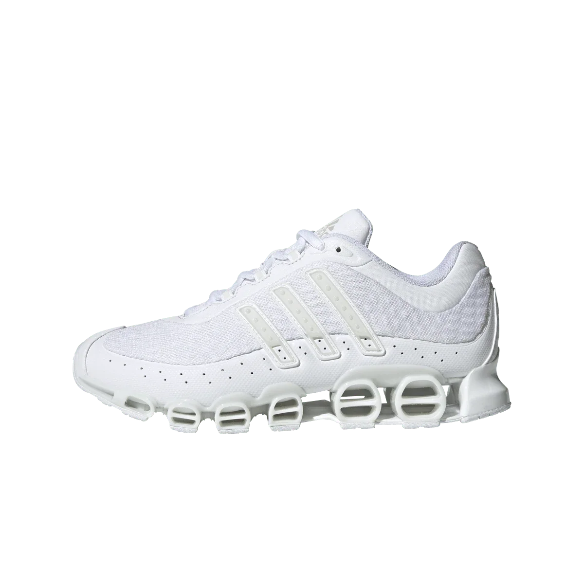Overkicks - Adidas Megaride Cloud White Grey One (JH5523) - vista lateral