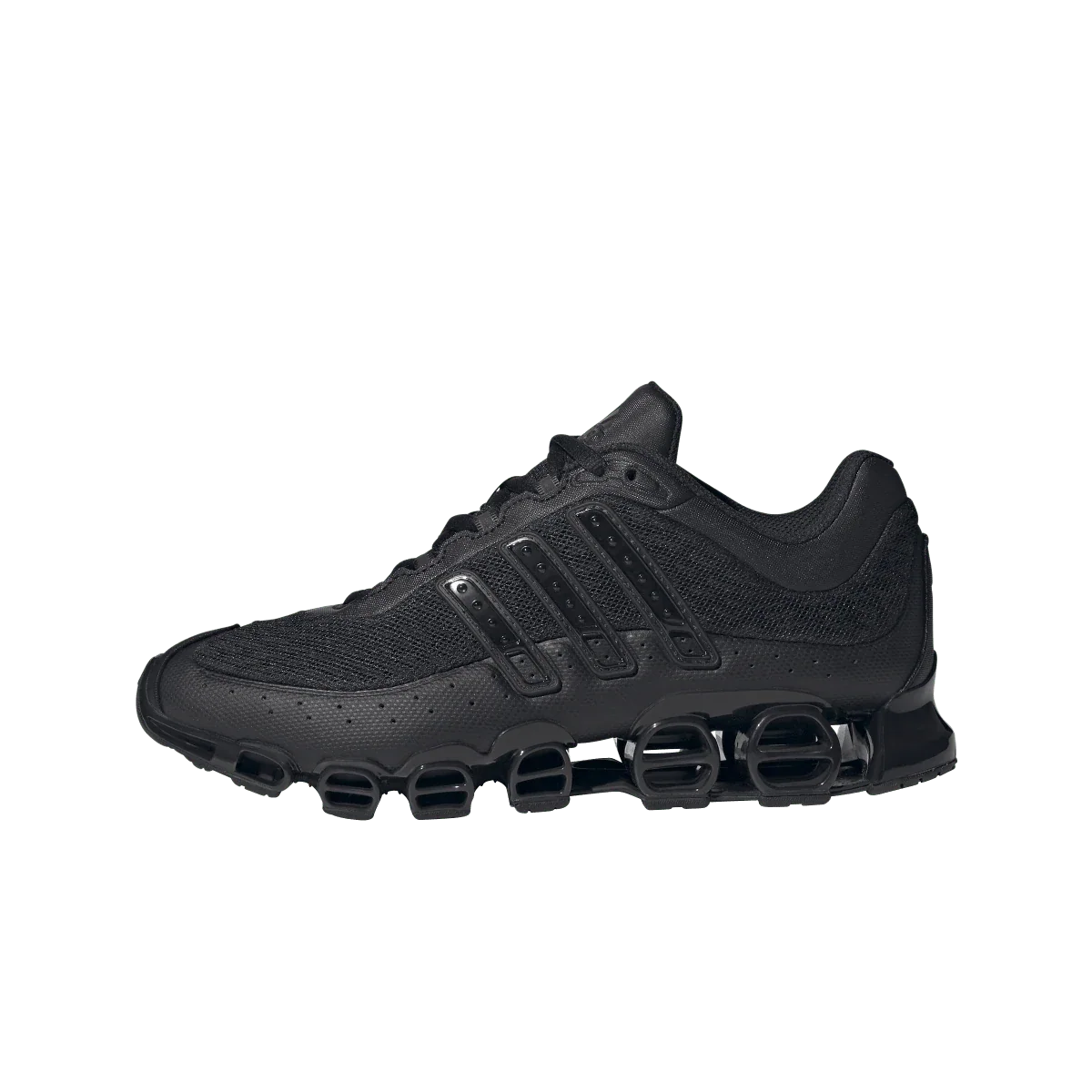 Overkicks - Adidas Megaride Core Black Carbon (JP9626) - vista lateral