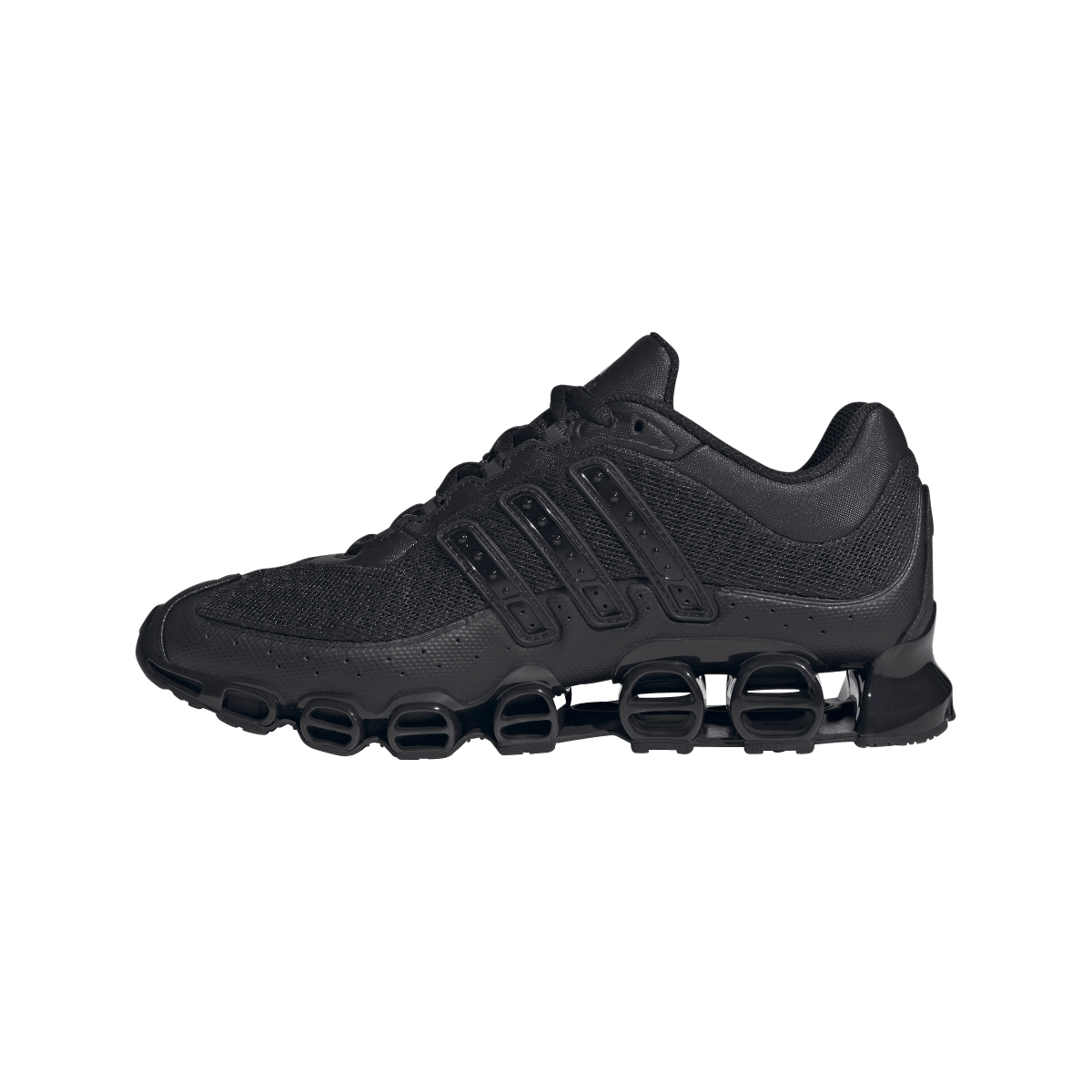 Overkicks - Adidas Megaride Core Black Carbon (JP9626) - detalle talon