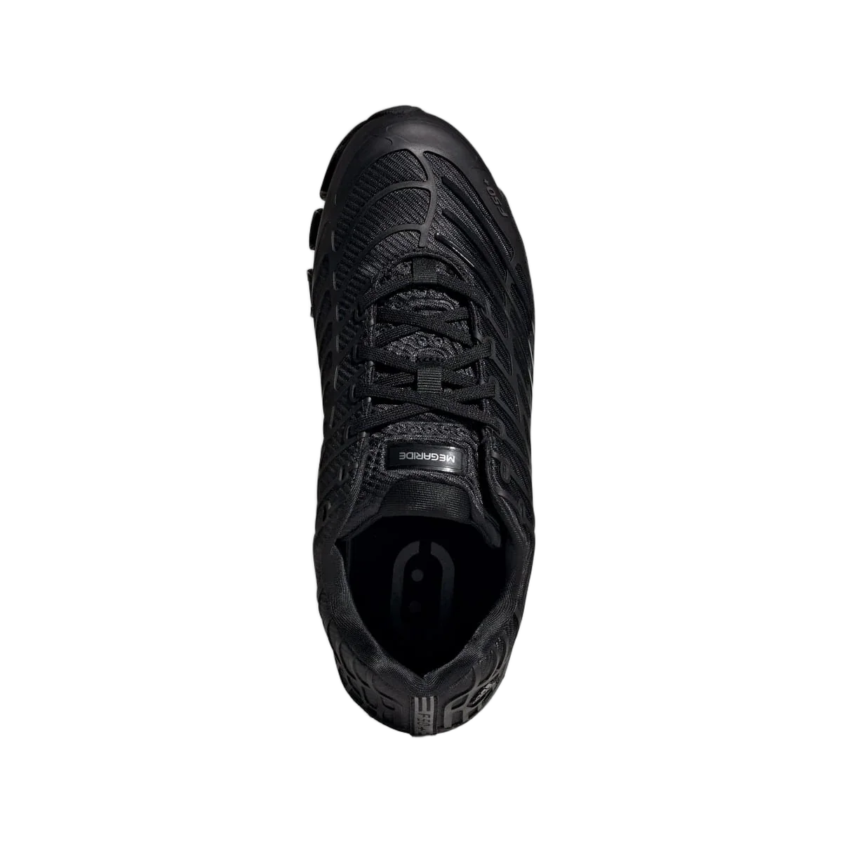 Overkicks - Adidas Megaride F50 Black Iron Metallic (HQ9343) - vista trasera