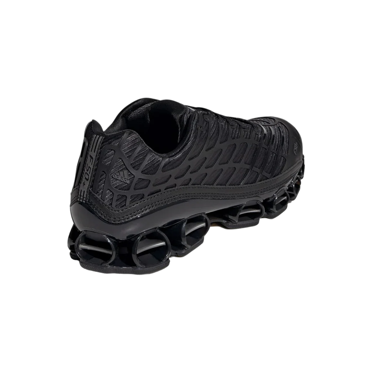 Overkicks - Adidas Megaride F50 Black Iron Metallic (HQ9343) - vista superior