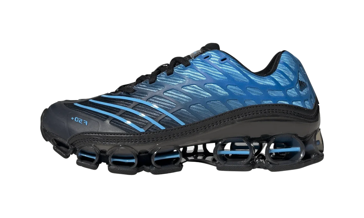 Overkicks - Adidas Megaride F50 Black Lucid Aquamarine (KJ4419) - vista lateral