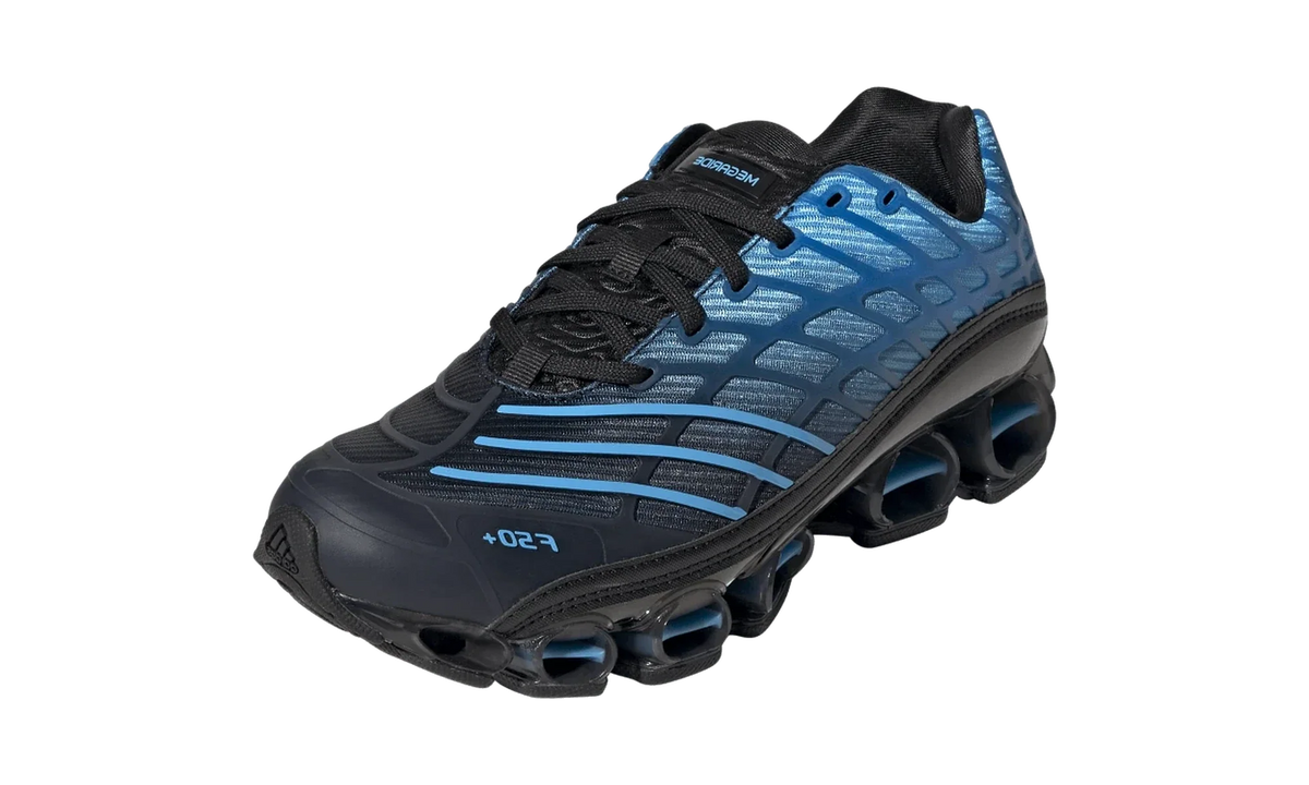 Overkicks - Adidas Megaride F50 Black Lucid Aquamarine (KJ4419) - vista trasera