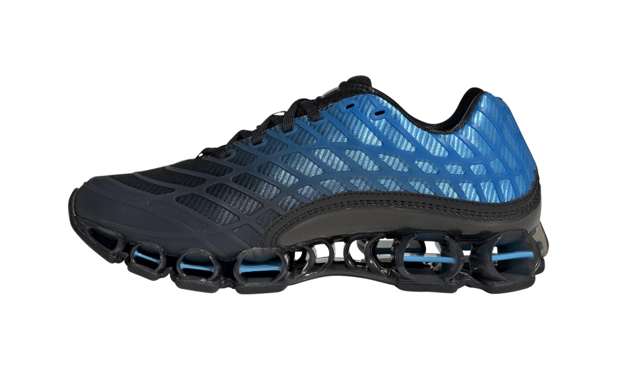 Overkicks - Adidas Megaride F50 Black Lucid Aquamarine (KJ4419) - detalle talon