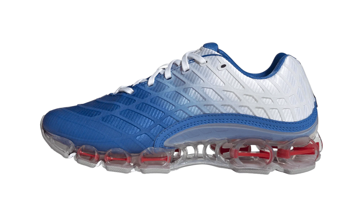 Overkicks - Adidas Megaride F50 Bluebird White (JR4632) - detalle talon