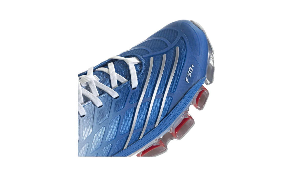 Overkicks - Adidas Megaride F50 Bluebird White (JR4632) - detalle