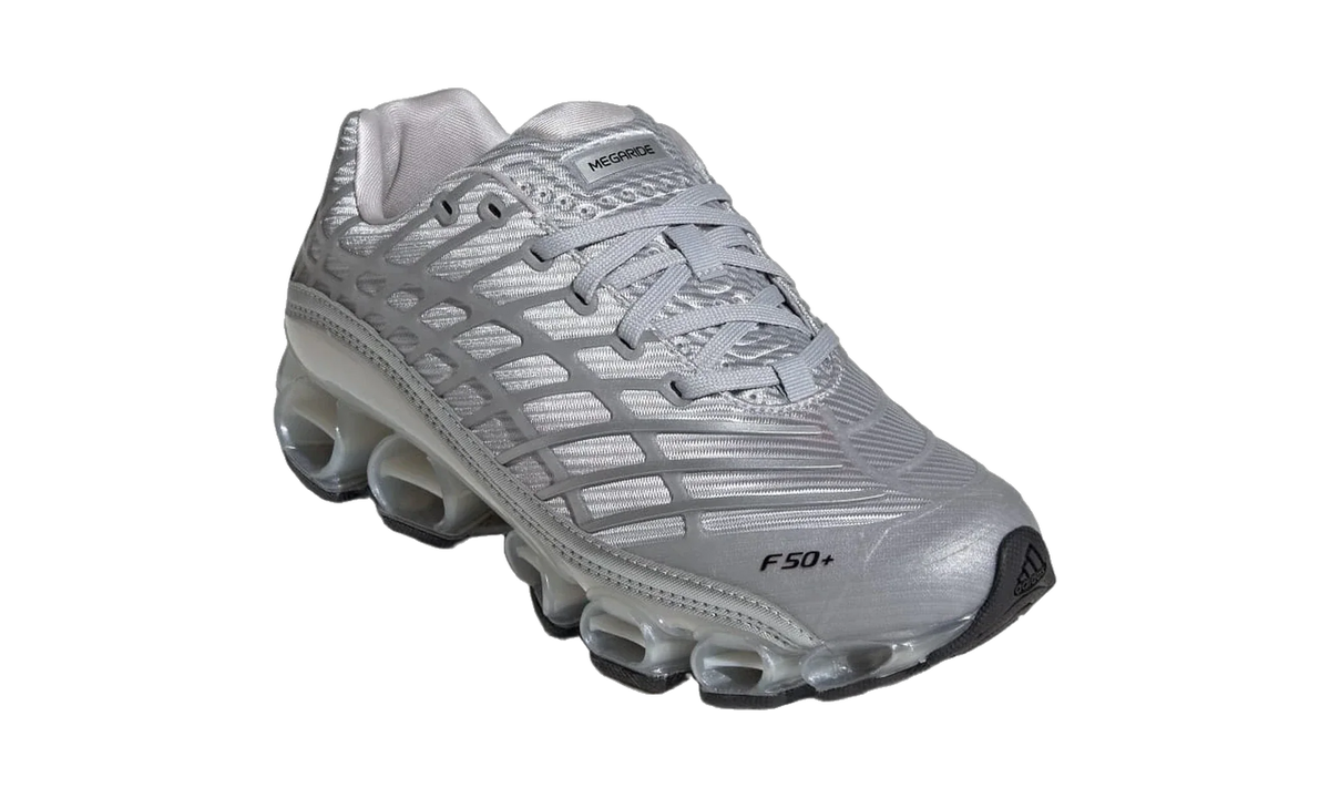 Overkicks - Adidas Megaride F50 Silver Metallic (KI3647) - detalle suela