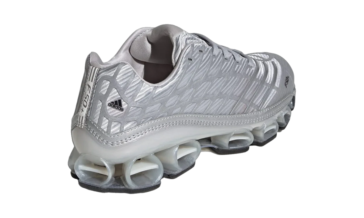 Overkicks - Adidas Megaride F50 Silver Metallic (KI3647) - vista superior