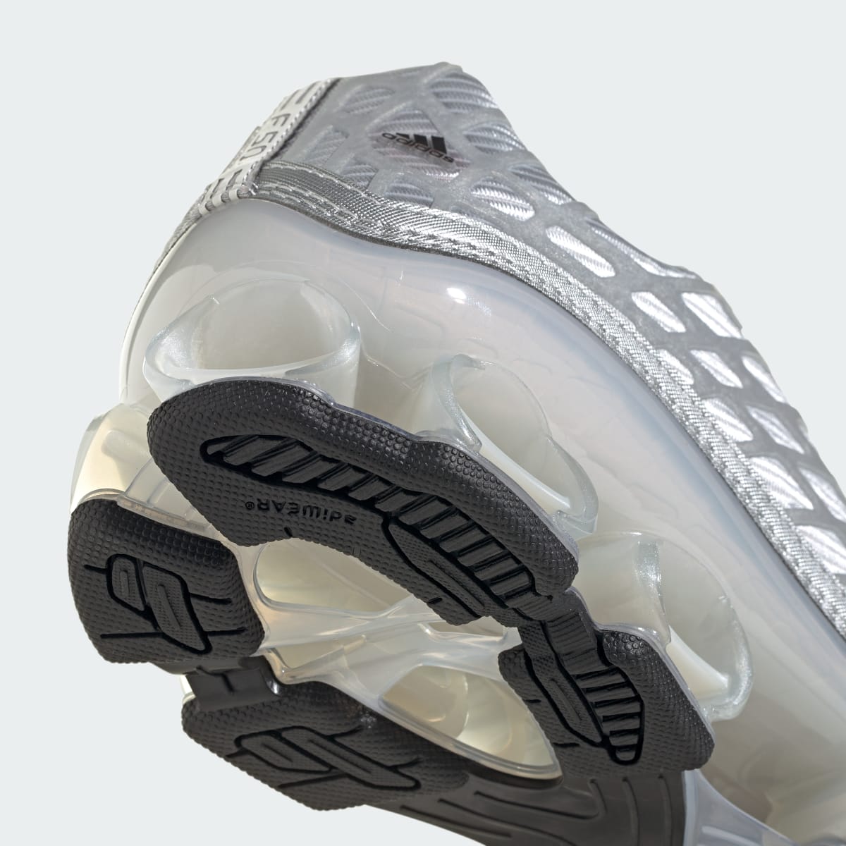 Overkicks - Adidas Megaride F50 Silver Metallic (KI3647) - detalle