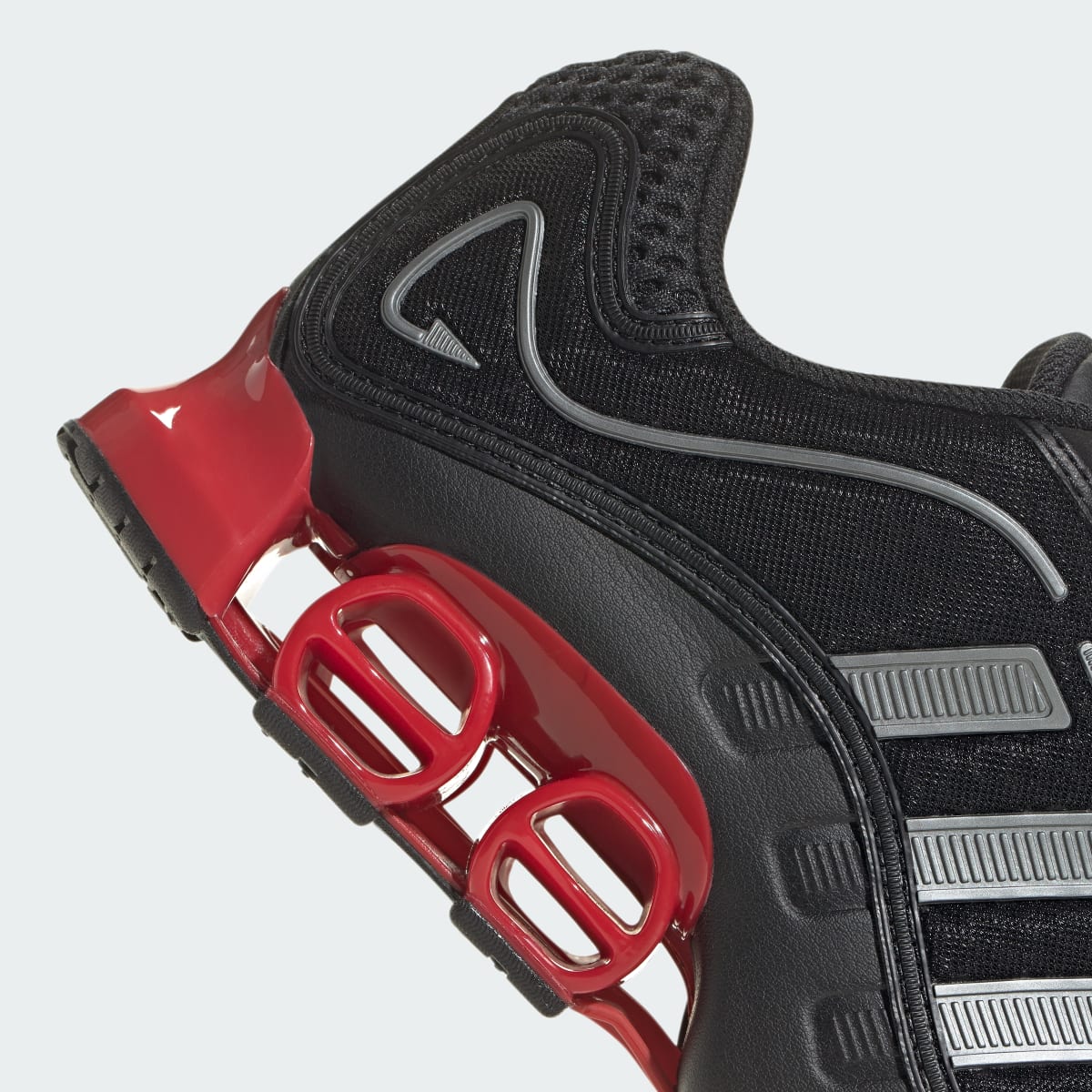 Overkicks - Adidas Megaride O1 Black Better Scarlet (JH7925) - detalle