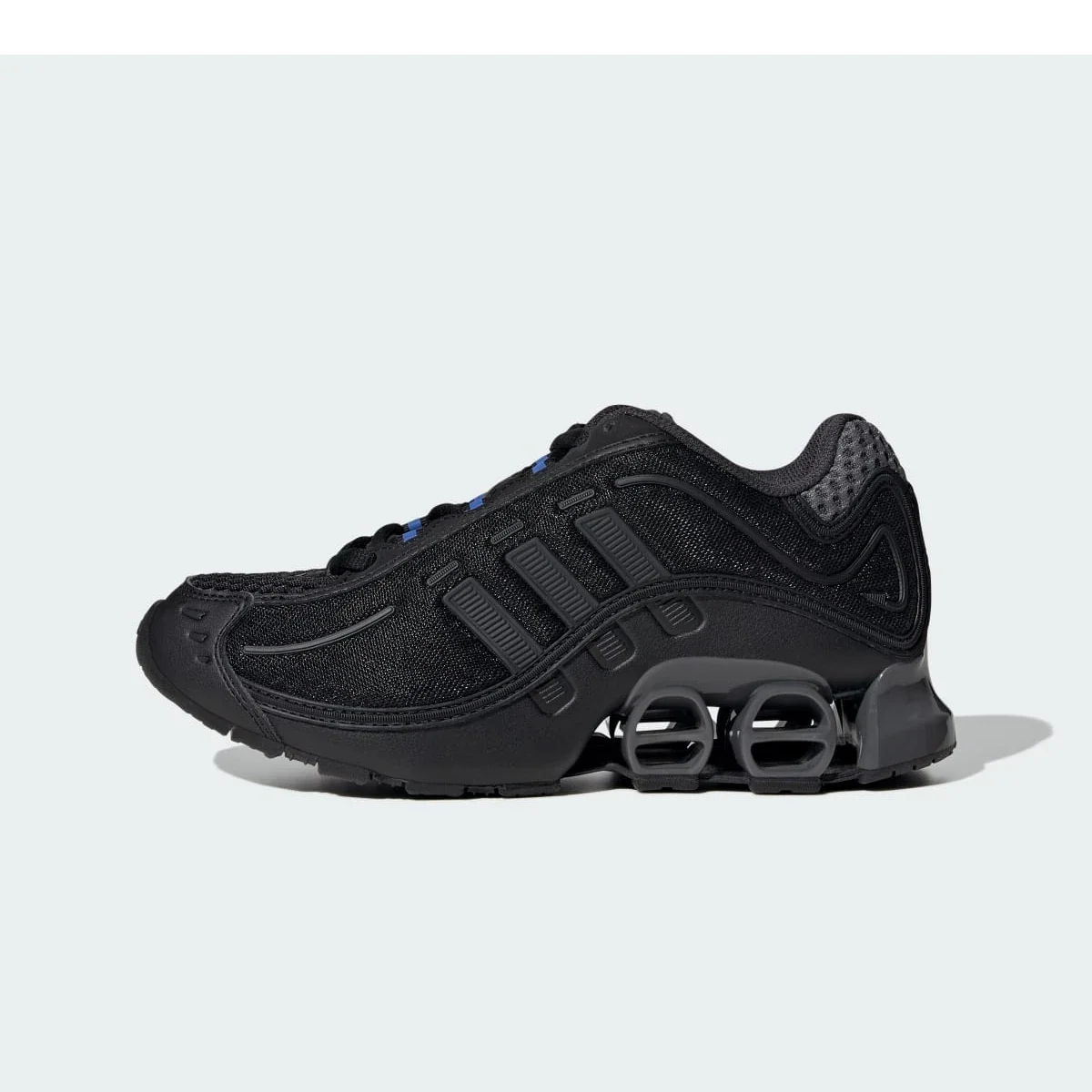 Overkicks - Adidas Megaride O1 Core Black Carbon Cloud White (GS) (JR1104) - vista lateral
