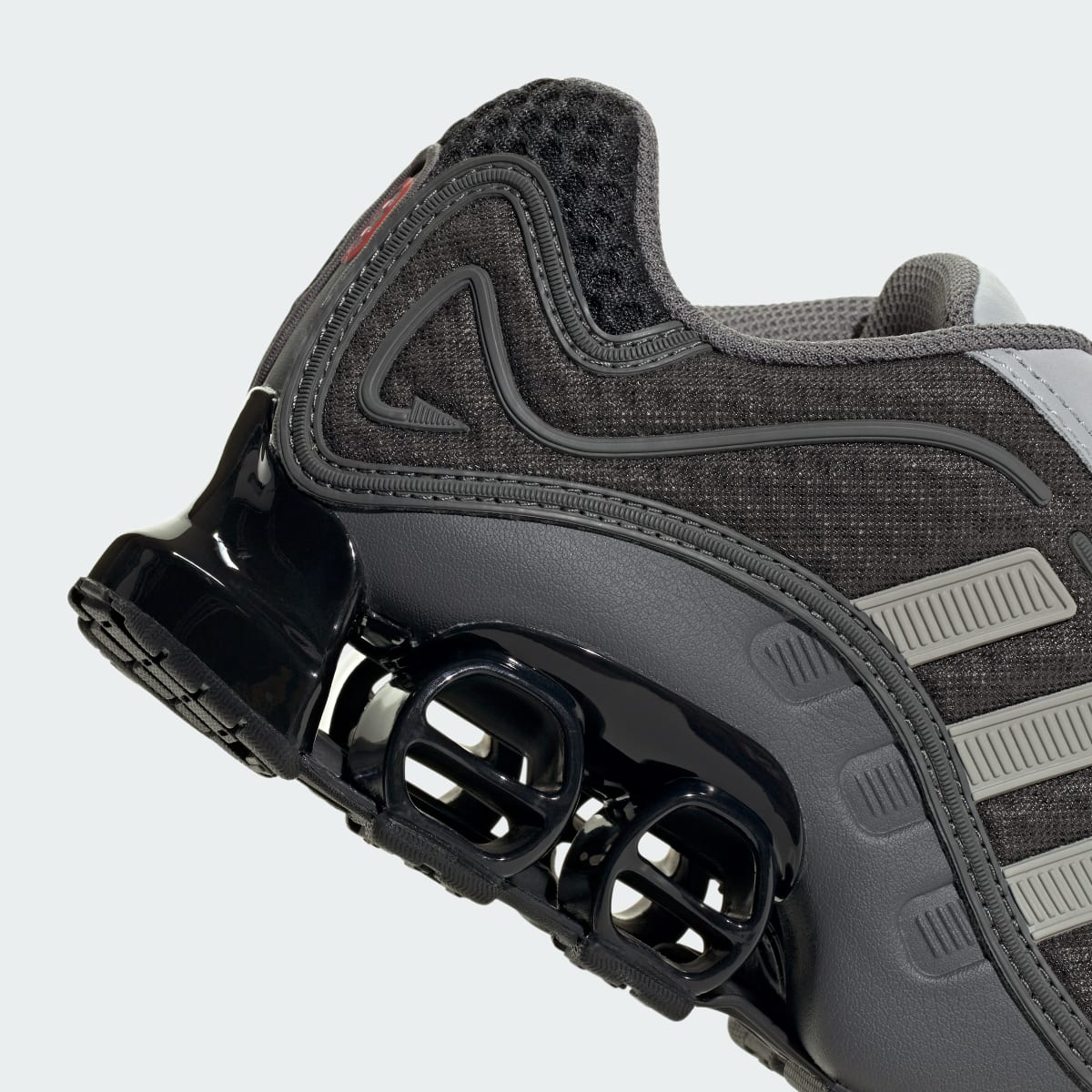 Overkicks - Adidas Megaride O1 Grey Two Grey Four Bright Red (GS) (JR1105) - imagen 8