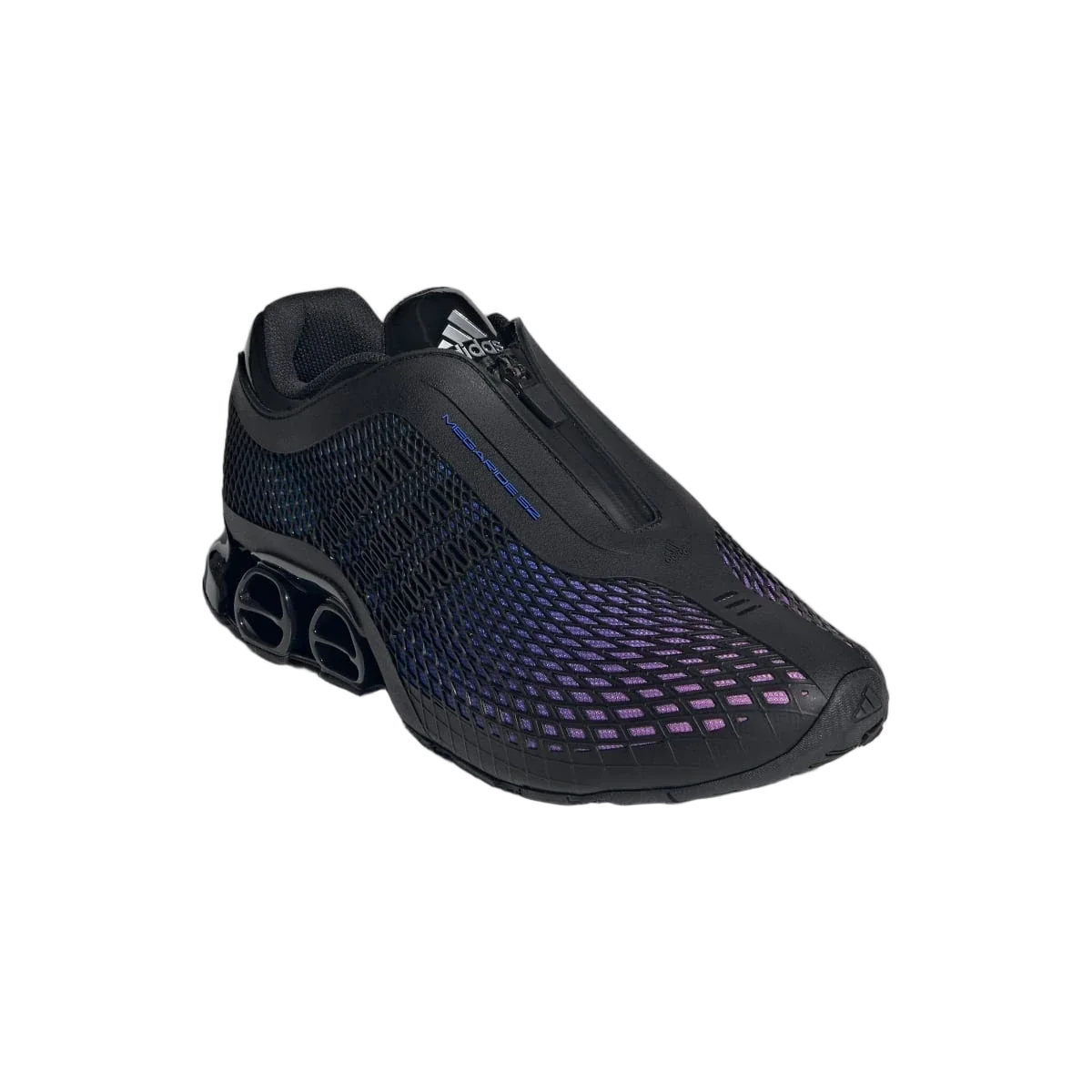 Overkicks - Adidas Megaride S2 Black Hi-Res Blue (JR5743) - detalle suela
