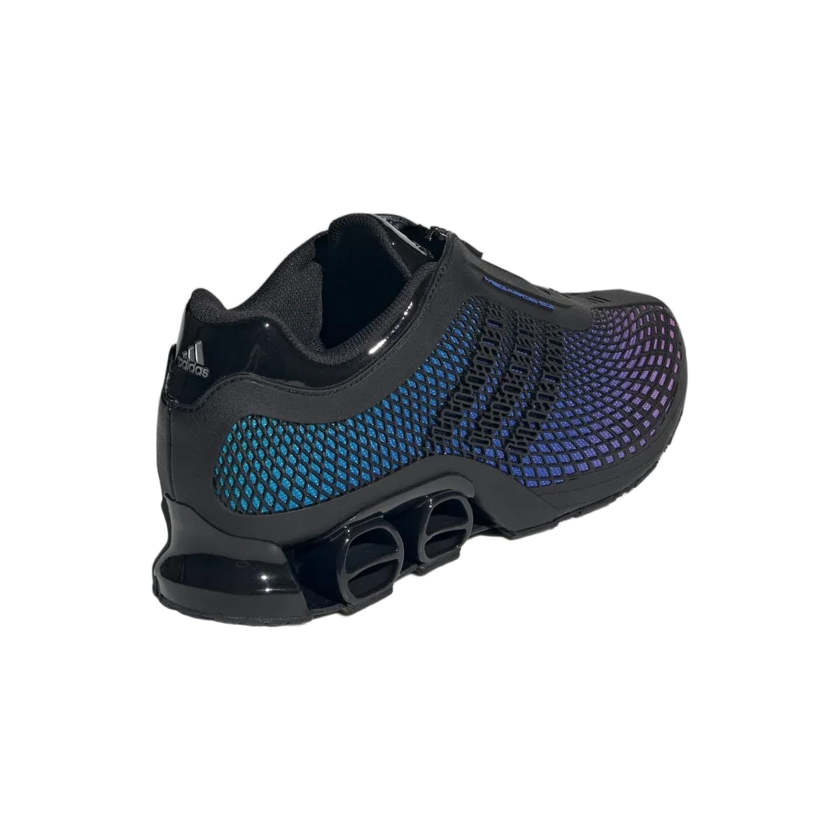 Overkicks - Adidas Megaride S2 Black Hi-Res Blue (JR5743) - vista superior