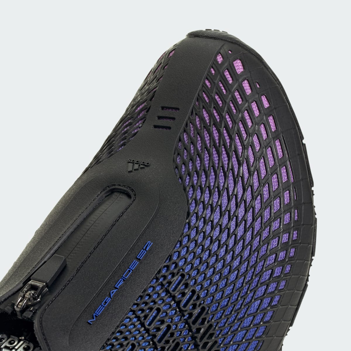 Overkicks - Adidas Megaride S2 Black Hi-Res Blue (JR5743) - detalle