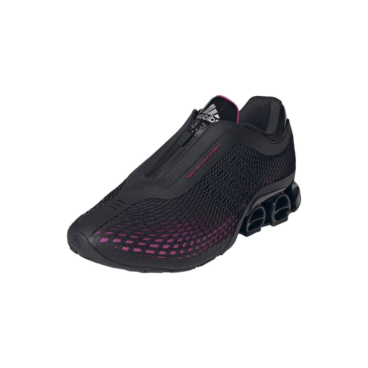 Overkicks - Adidas Megaride S2 Black Shock Pink (IH4409) - vista trasera