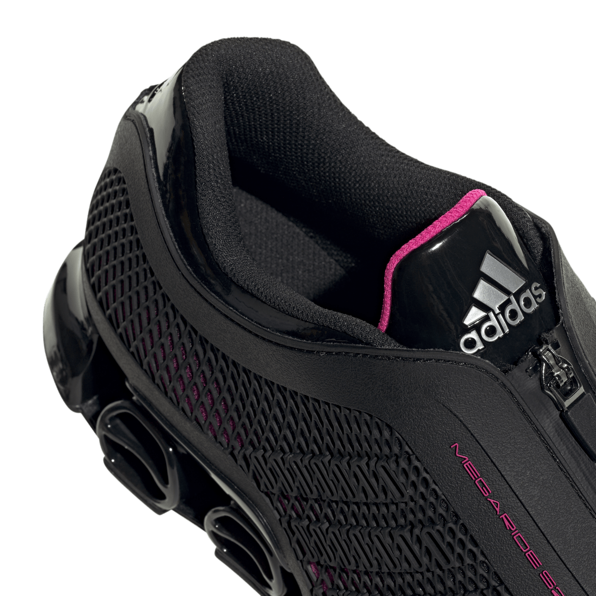 Overkicks - Adidas Megaride S2 Black Shock Pink (IH4409) - detalle