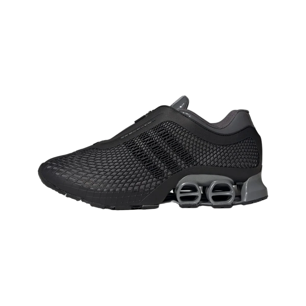 Overkicks - Adidas Megaride S2 Core Black Grey Five (JR4743) - vista lateral