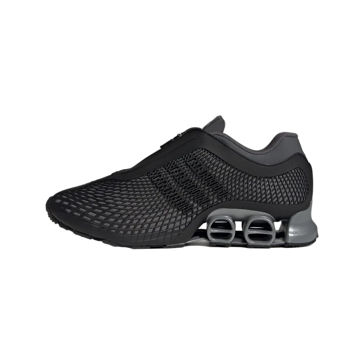 Overkicks - Adidas Megaride S2 Core Black Grey Five (JR4743) - detalle talon