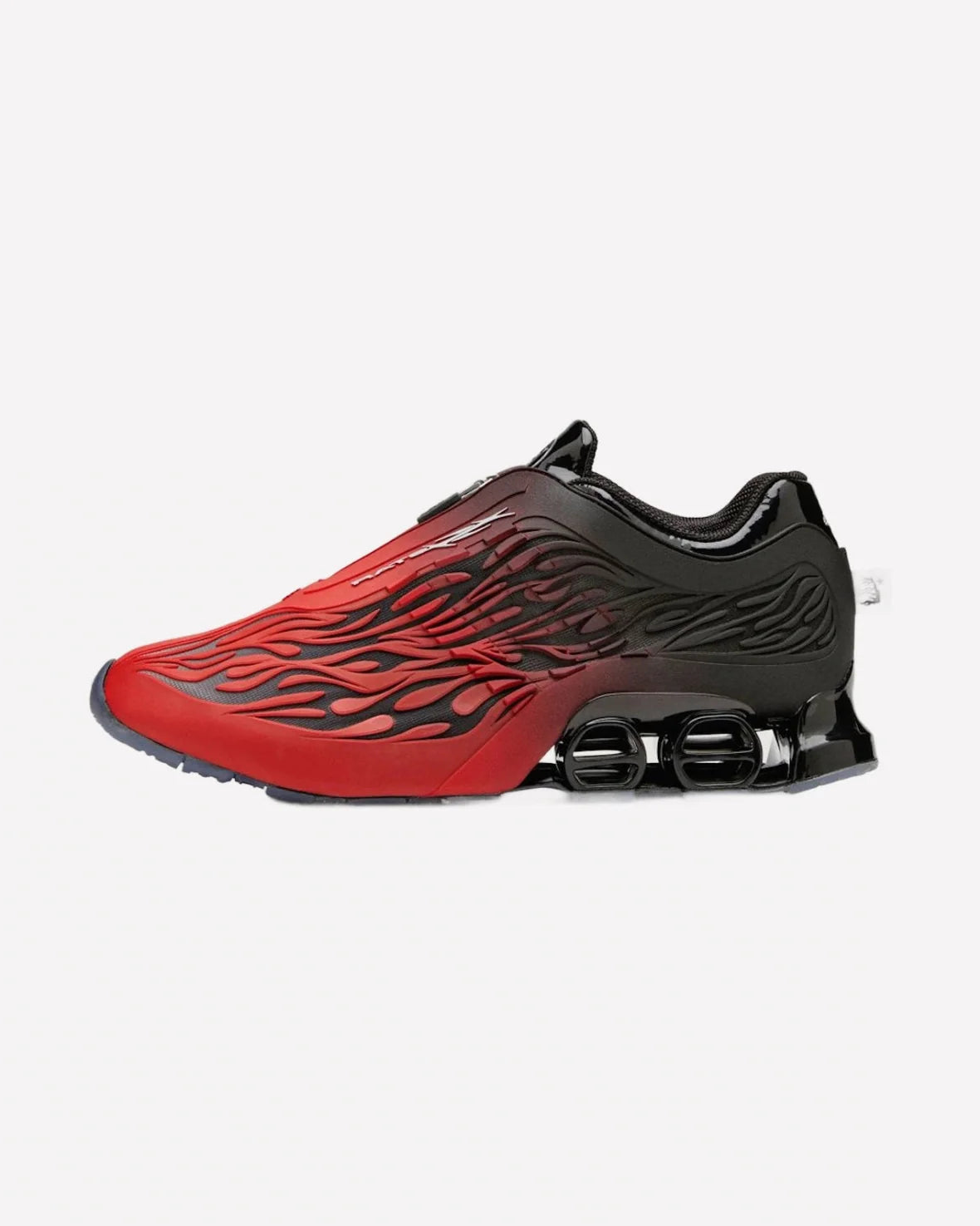 Overkicks - Adidas Megaride S2 Hellstar Black Bright Red (LB5626) - vista lateral