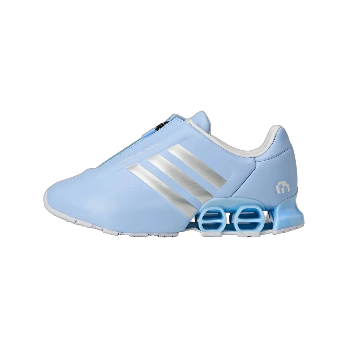 Overkicks - Adidas Megaride S2 Miaou Glow Blue Silver Metallic (KI0064) - vista lateral