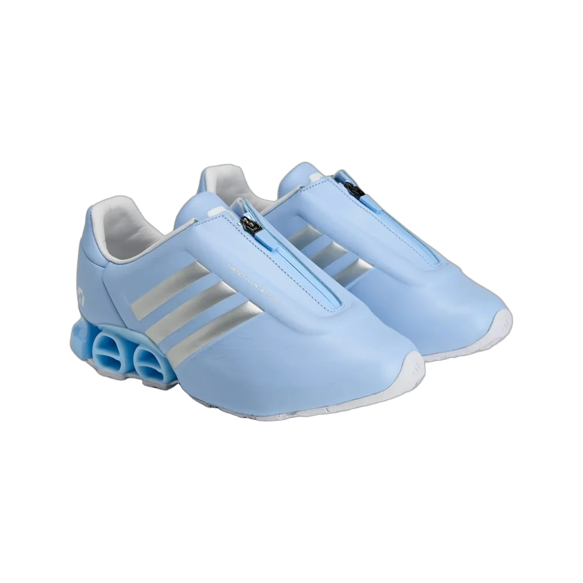 Overkicks - Adidas Megaride S2 Miaou Glow Blue Silver Metallic (KI0064) - detalle suela