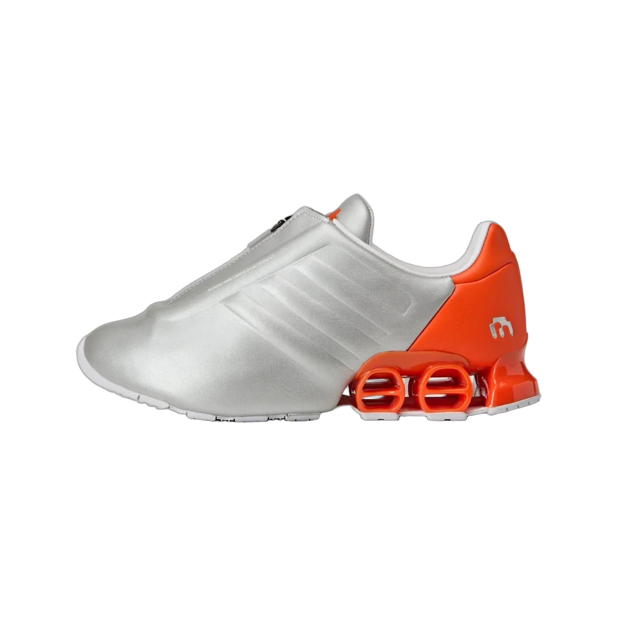 Overkicks - Adidas Megaride S2 Miaou Silver Metallic Semi Impact Orange (KJ9468) - vista lateral