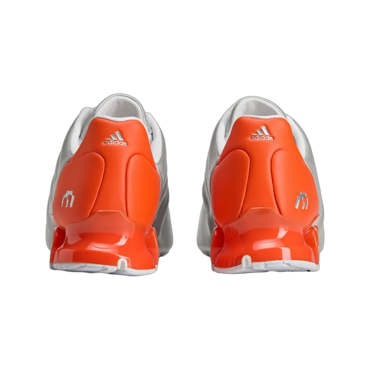 Overkicks - Adidas Megaride S2 Miaou Silver Metallic Semi Impact Orange (KJ9468) - vista superior