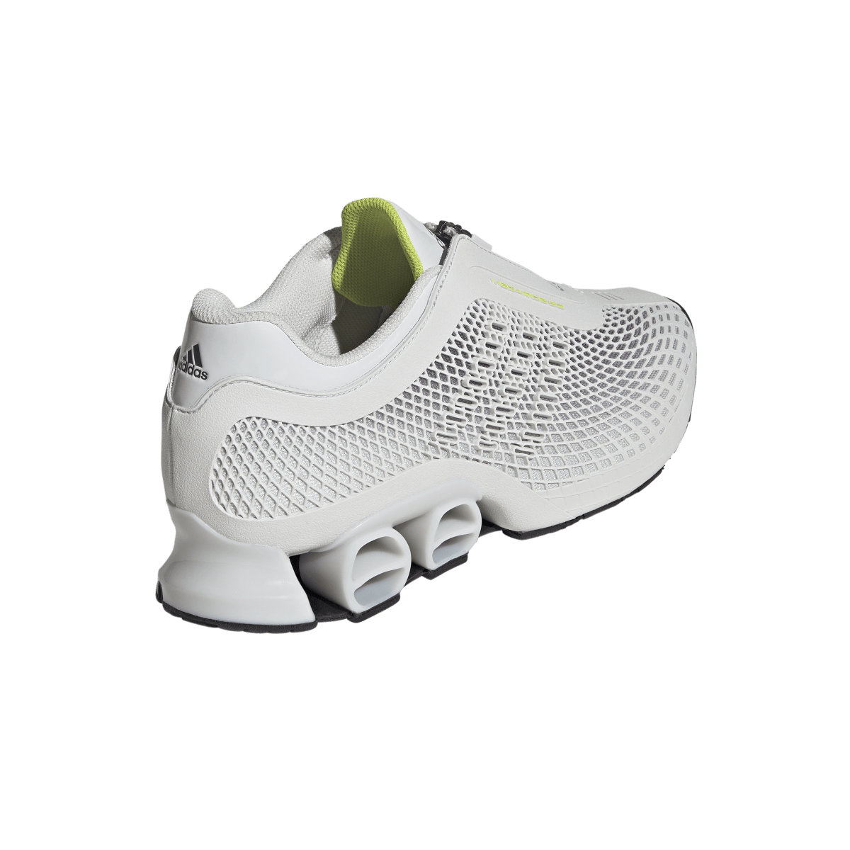 Overkicks - Adidas Megaride S2 White Semi Solar Yellow (JR7537) - vista superior