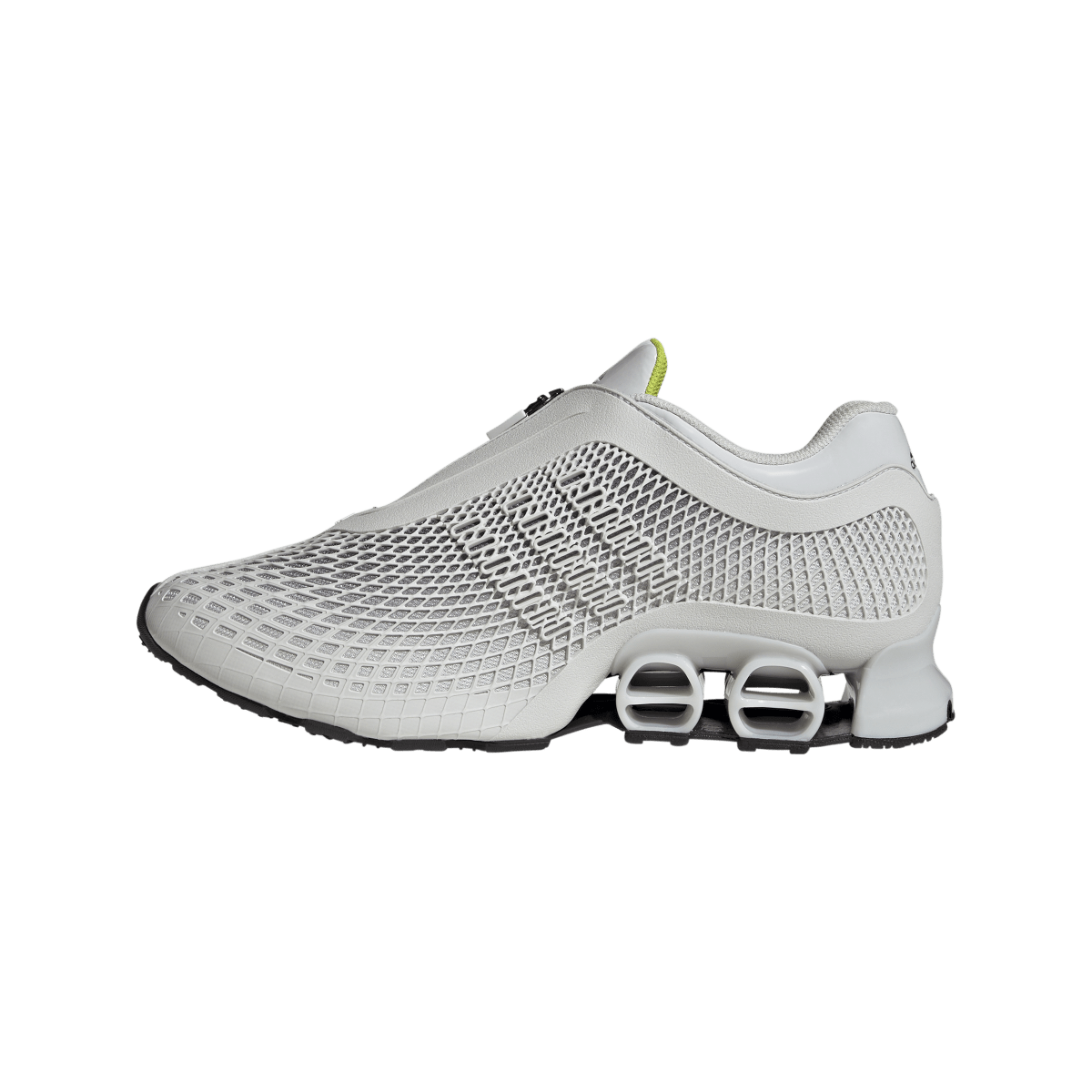 Overkicks - Adidas Megaride S2 White Semi Solar Yellow (JR7537) - detalle talon