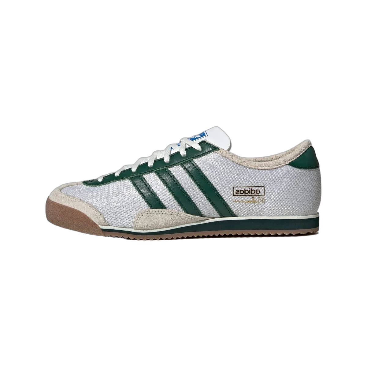 Overkicks - Adidas Melbourne Up There White Dark Green (KJ4237) - vista lateral