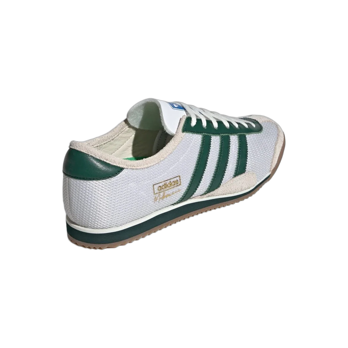 Overkicks - Adidas Melbourne Up There White Dark Green (KJ4237) - vista superior