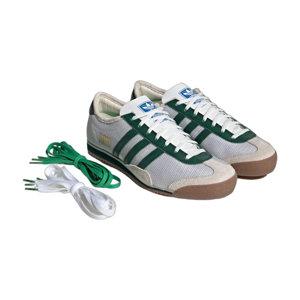 Overkicks - Adidas Melbourne Up There White Dark Green (KJ4237) - detalle lateral interior