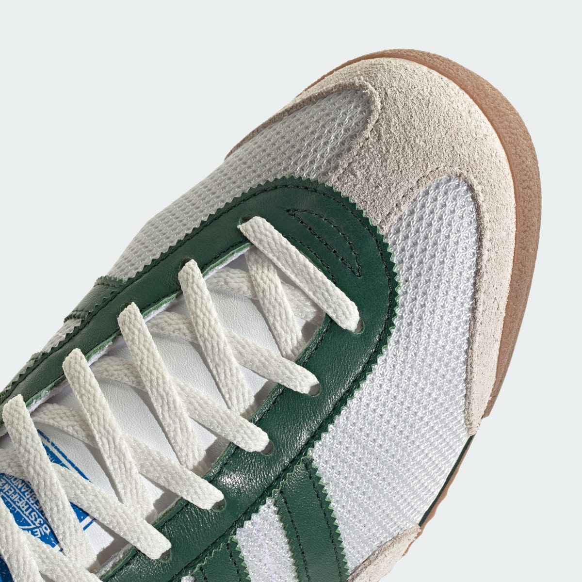 Overkicks - Adidas Melbourne Up There White Dark Green (KJ4237) - detalle