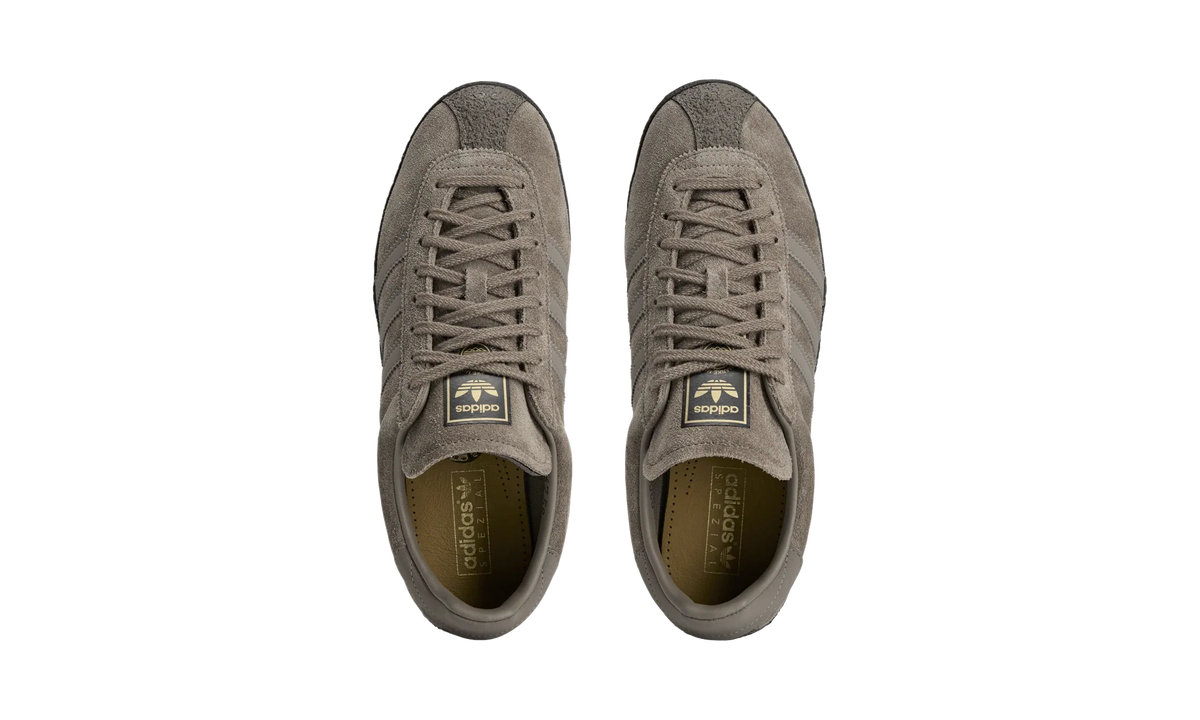 Overkicks - Adidas Mendacino II SPZL Blanch Brown (KK3671) - par completo