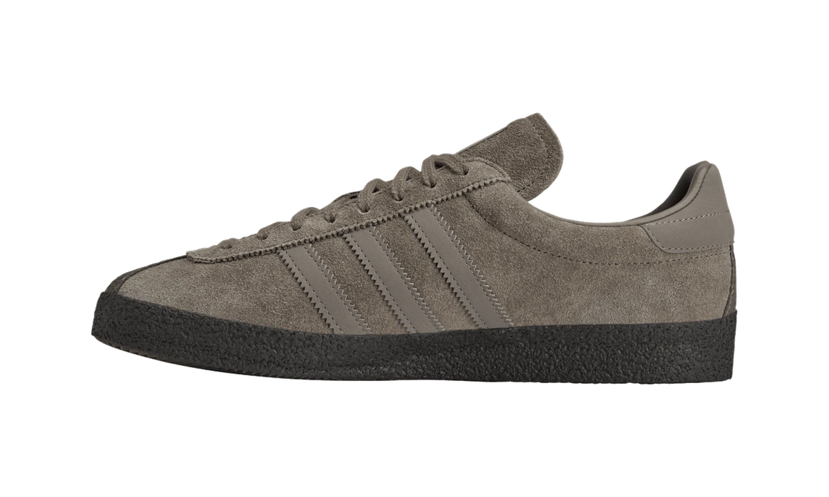 Overkicks - Adidas Mendacino II SPZL Blanch Brown (KK3671) - detalle talon