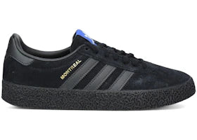Overkicks - Adidas Montreal RM Core Black Carbon Gum (IH7249) - vista lateral