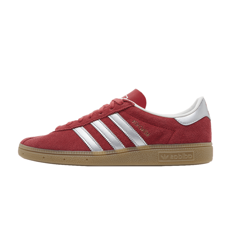 Overkicks - Adidas Munchen Scarlet Matte Silver Gum (GY7402) - vista lateral