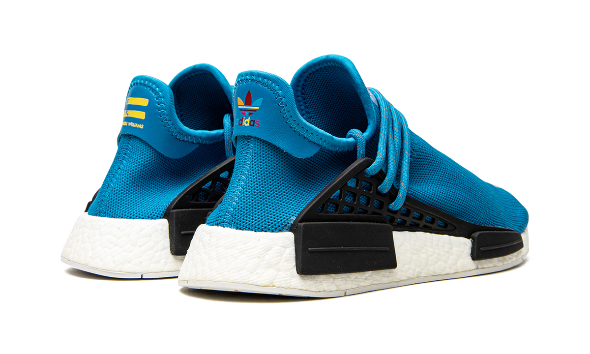 Overkicks - Adidas NMD HU Pharrell Human Being Sharp Blue (BB0618) - par completo