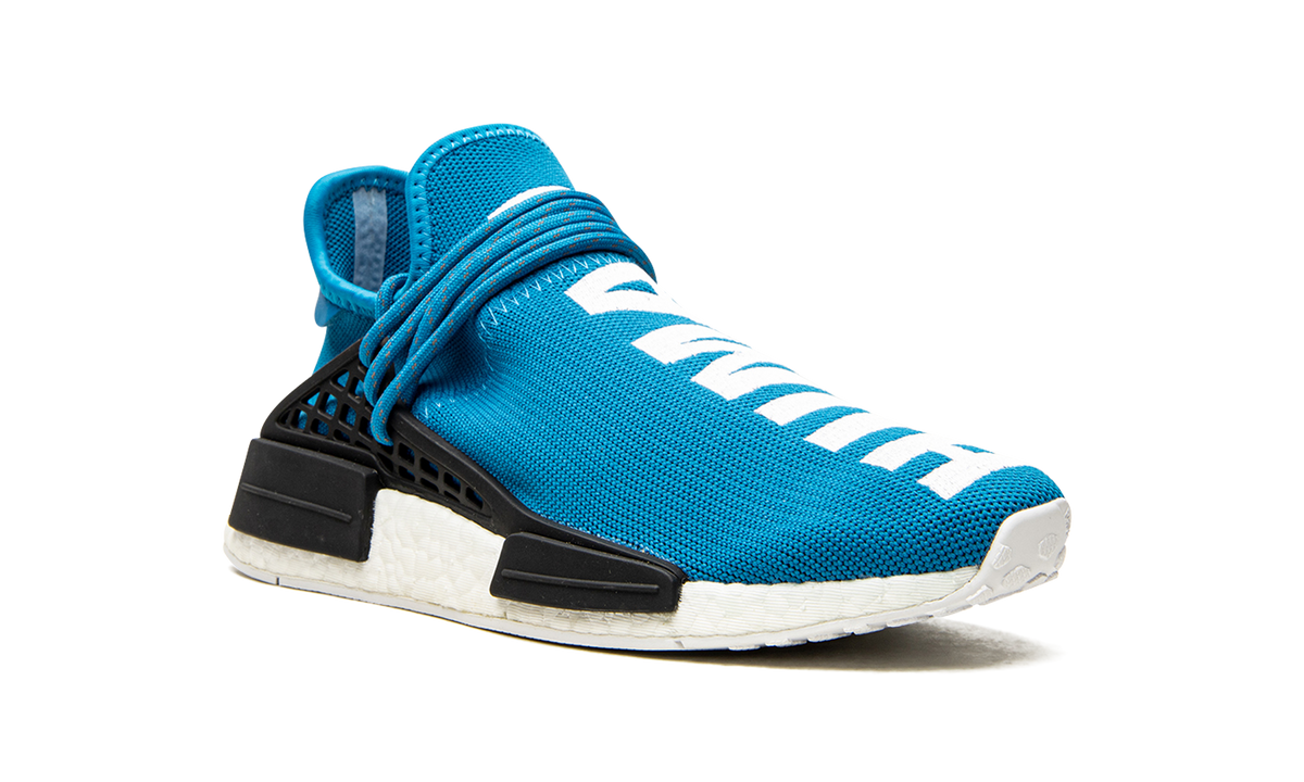 Overkicks - Adidas NMD HU Pharrell Human Being Sharp Blue (BB0618) - detalle
