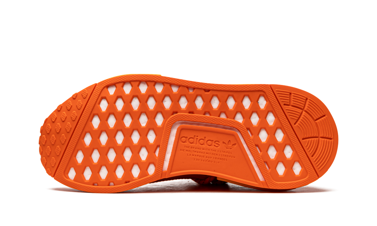 Overkicks - Adidas NMD HU Pharrell Orange (GY0095) - vista superior